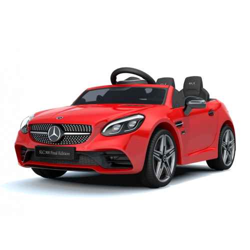 Акумулаторна кола JJ Mercedes SLC300, червен металик