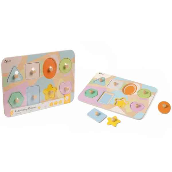 Дървен образователен пъзел Classic World, с 9 геометрични елемента-JOrwY.jpeg