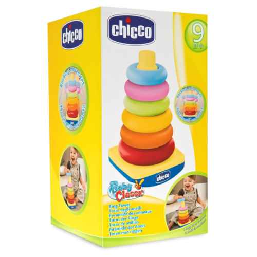 Детска играчка кула с рингове Chicco