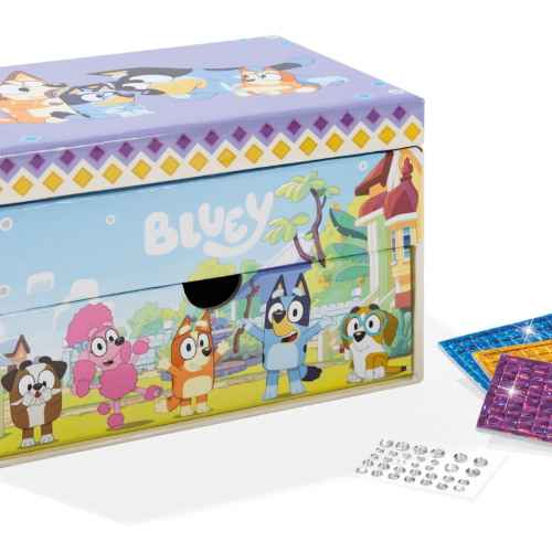 Творчески комплект Totum, Bluey, Декорирай сам кутия за бижута