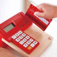 Дървен магазин Hape, с касов апарат и баркод четец-JYWDJ.jpeg