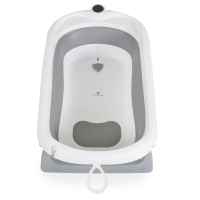 Сгъваем бебешки комплект за баня Cangaroo Balena, сив-JdNfl.jpeg