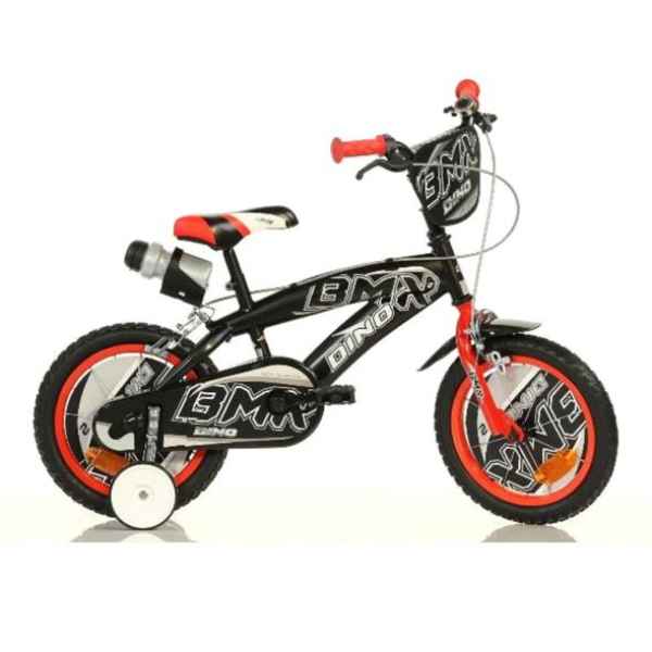 Детски велосипед Dino Bikes BMX 16“ с бутилка, Black/Red-JdZGg.jpeg