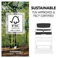 Дървенo столче за хранене Hauck Beta+, White-JlXY2.jpg