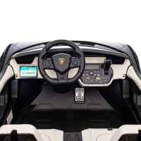 Акумулаторна кола JJ Lamborghini Sian 4x4 24V, двуместна черен металик-Jmw6T.jpeg