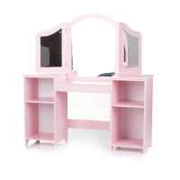 Комплект тоалетка и табуретка Chipolino, розова-JnNTI.jpeg