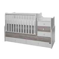 Бебешко легло Lorelli MAXI PLUS NEW 70/160, БЯЛО/АРТ-3BOX-JrpBR.jpeg