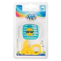 Клипс за залъгалка със синджир Canpol SO COOL, ананас-K08UH.jpg