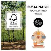 Дървена играчка Hauck Play Fun Fair S подходяща и за табла за игра за стол Alpha+ / Beta+/ Arketa-K4af3.jpeg