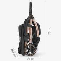 Лятна количка с автоматично сгъване Kikka Boo Eden, Black-K5xM5.jpeg
