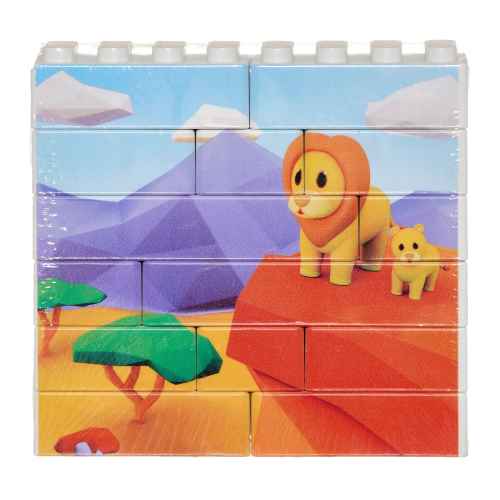 Конструктор Game Movil Puzzle Up Лъв, 14 части