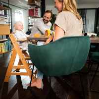 Дървено столче за хранене Hauck Alpha+, black-KGH38.jpeg