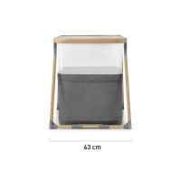 Бебешка кошара KinderKraft 4 в 1 Sofi, Сива-KIZhV.jpeg