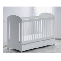 Бебешка кошара с чекмедже Baby Gucio, 60/120 см сива-KKd1V.png