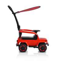 Кола за бутане с дръжка Moni Police, червен-KRAUr.jpg