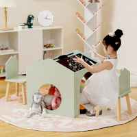 Детска маса с два стола Ginger, зелен-KRHmk.jpeg