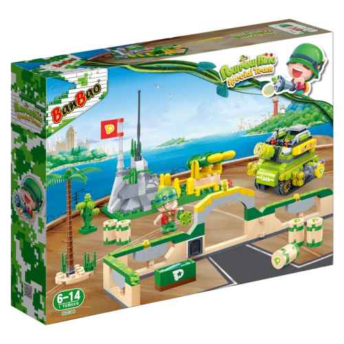 Конструктор Banbao, Пол Пол Бинг, Тренировъчна площадка, 397 части