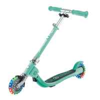 Сгъваема тротинетка Globber, Flow Foldable Junior Lights, мента-KYAgN.jpeg