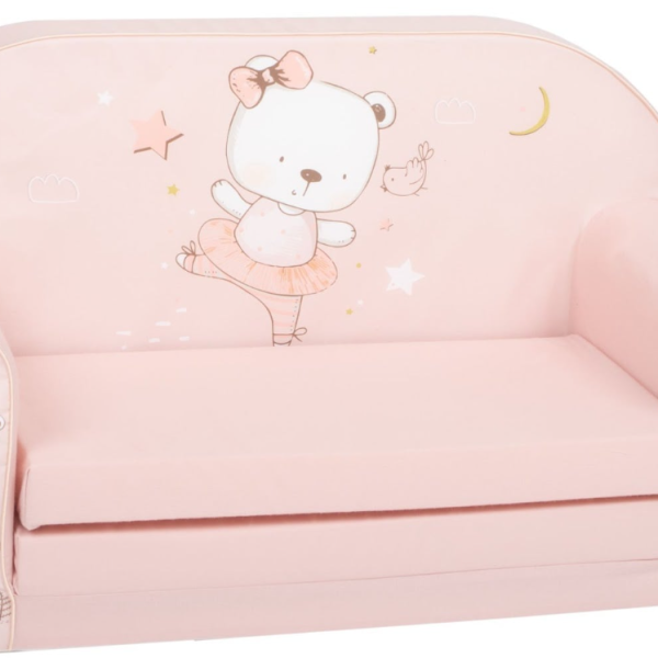 Детски двоен диван Delta Trade, Мече балерина-KaVGu.png