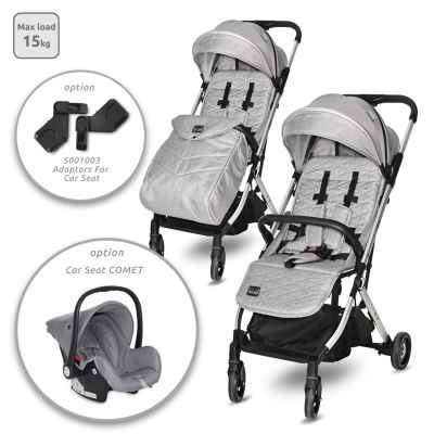 Лятна бебешка количка Lorelli Myla, Grey