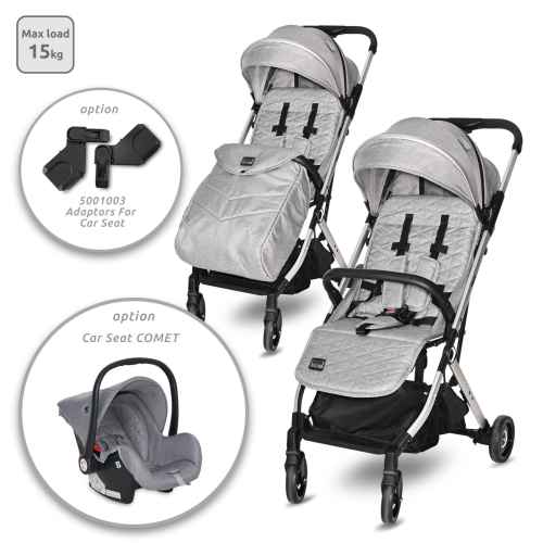 Лятна бебешка количка Lorelli Myla, Grey