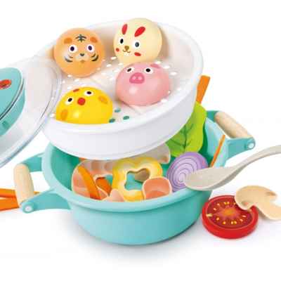 Игрален комплект Hape, Малък готвач, 21 части