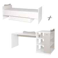 Трансформиращо се легло Lorelli MULTI 190/82, бяло+сиво-Kd43j.jpeg