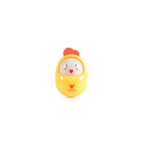 Бебешка играчка Huanger Roly Poly, пиле