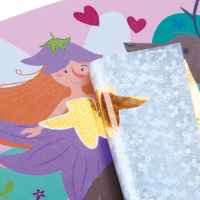 Творчески комплект Hape, Книжка за апликации с фолио, Феи-Kic5K.jpeg