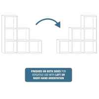 Етажерка-органайзер Ginger Home, 6 кутии, Бяла, Монтесори Мебел-KkhNB.jpeg