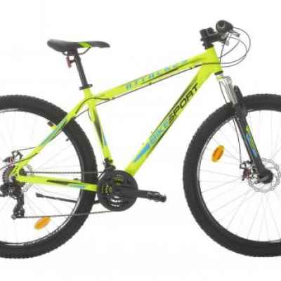 Планински велосипеди Bikesport ATTACK 29 HARDTAIL, неоново зелен