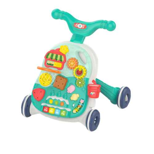 Проходилка 2в1 Kikka Boo Candy Party, Mint РАЗПРОДАЖБА