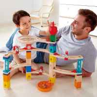 Комплект дървена писта Hape, Quadrilla, Бягство от замъка, 52 части-Kz1YN.jpeg