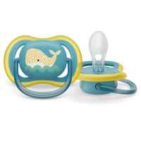 Комплект от 2 бр. ортодонтични залъгалки Philips AVENT Ultra Air 18м+, неутрални цветове с декор Кит, в кутия за стерилизиране-KzLe6.jpeg