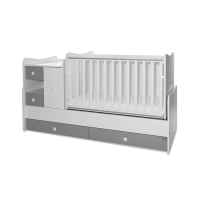 Бебешко легло Lorelli MiniMAX NEW 190/72, БЯЛО/STONE GREY-L5S8U.jpeg