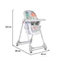 Столче за хранене Cangaroo Kimchi, сиво-L8oE7.jpg