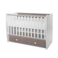 Бебешко легло Lorelli Matrix New 60/120, Бяло/Кафе - 2BOX-LLxFy.jpeg