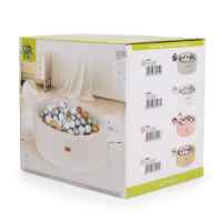 Мек басейн Moni Toys Boucle, с 200 топки сив-LOFmw.jpeg