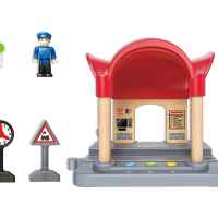 Комплект за игра Hape, Интерактивна ЖП гара, 5 части-LW1Kb.jpeg