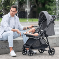 Лятна бебешка количка Kikka Boo Alexa, Dark Grey-LXVy8.png