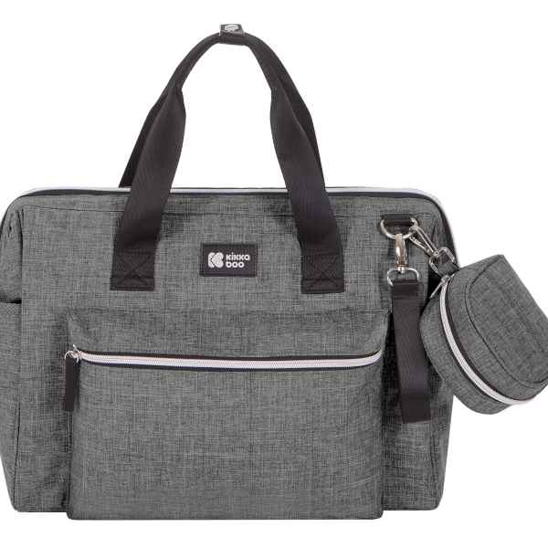 Чанта за количка Kikka Boo Maxi, Dark Grey -Lc53M.jpg