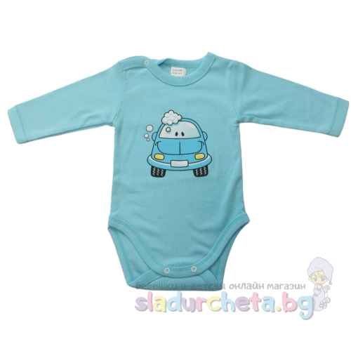 Бебешко боди Сали, тюркоаз