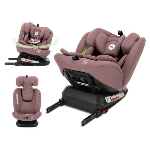Столче за кола Lorelli Capella Isofix 360, Pink