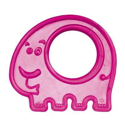 Гъвкава чесалка 0м+ Canpol, розово слонче