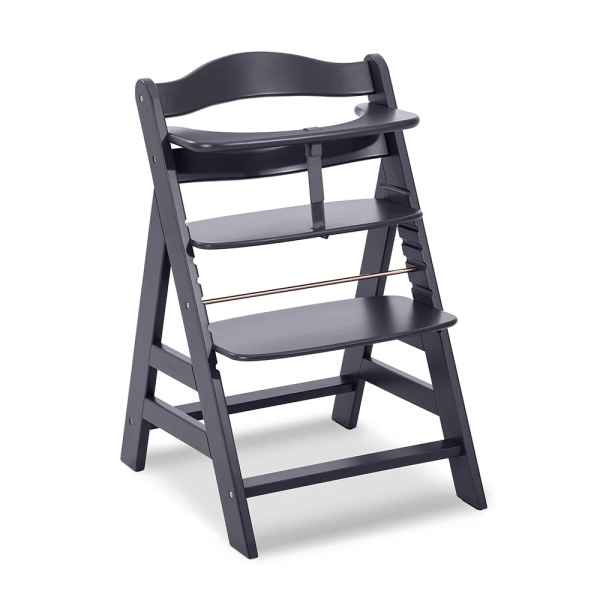 Дървено столче за хранене Hauck Alpha+, Dark Grey-LlCcV.jpeg