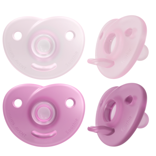 Залъгалки Philips Avent Soothie + стерил. кутия (0-6м), розов-LowQ1.png
