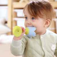 Дрънкалка и гризалка за зъби Hape, Синьо цвете-LrTNy.jpeg