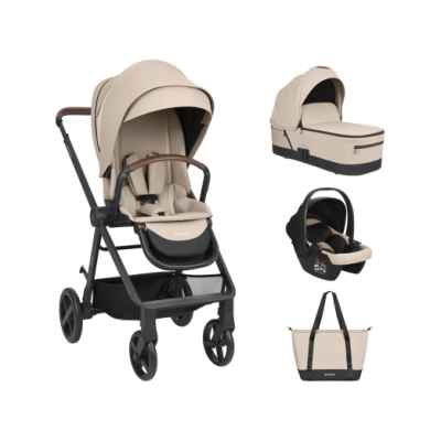 Комбинирана бебешка количка 3в1 Kikka Boo Mia, Beige