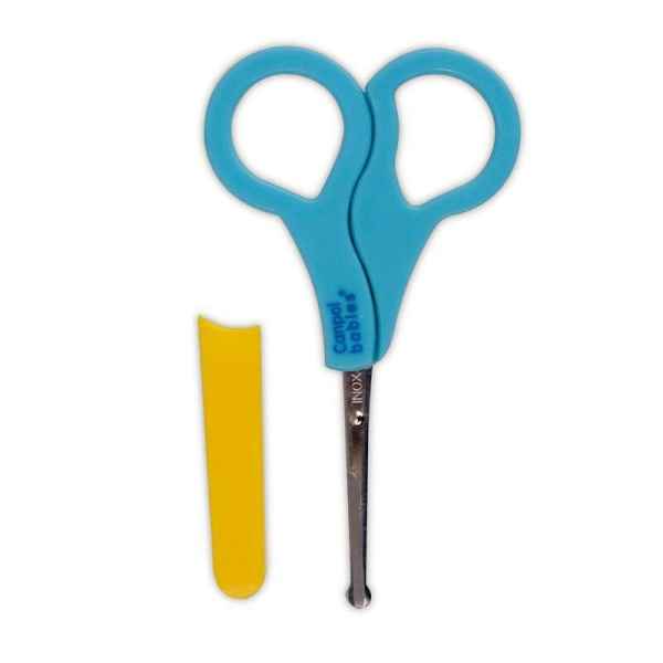Ножичка Canpol с предпазител, синьо с жълто-LtPgk.jpg