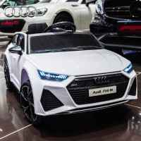 Акумулаторен джип JJ Audi RS 6 4X4, бял металик-Ltda9.jpeg